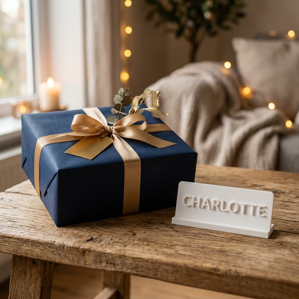 Das perfekte Geschenk: Personalisierte 3D-Schriftzüge