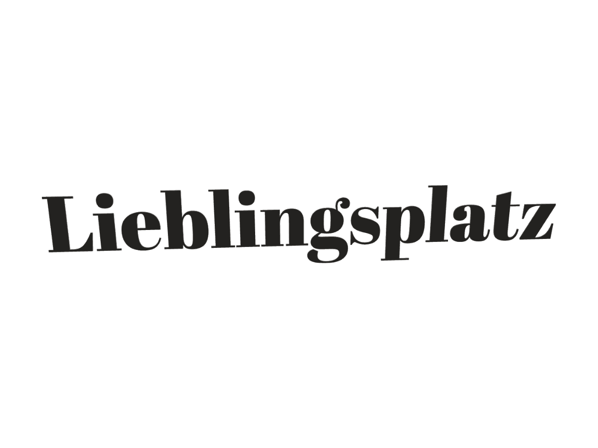 3D-Schriftzug "Lieblingsplatz"