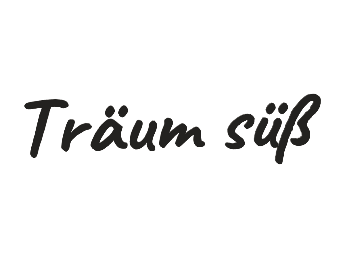 3D-Schriftzug "Träum süß"